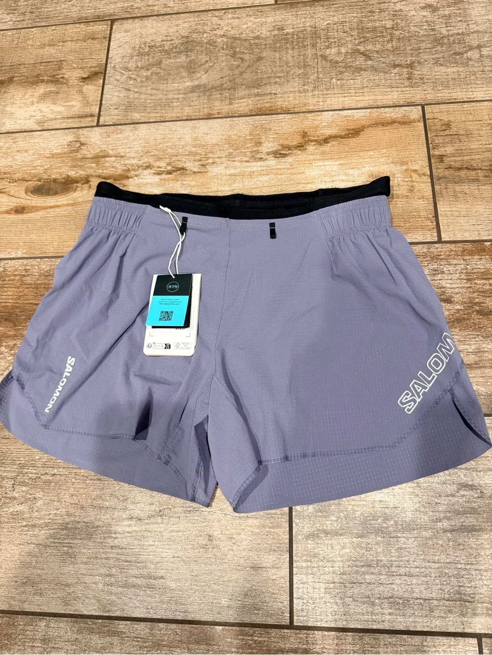 Salomon | Sense Aero 5β Shorts Blue Granite NWT - Picture 2 of 9
